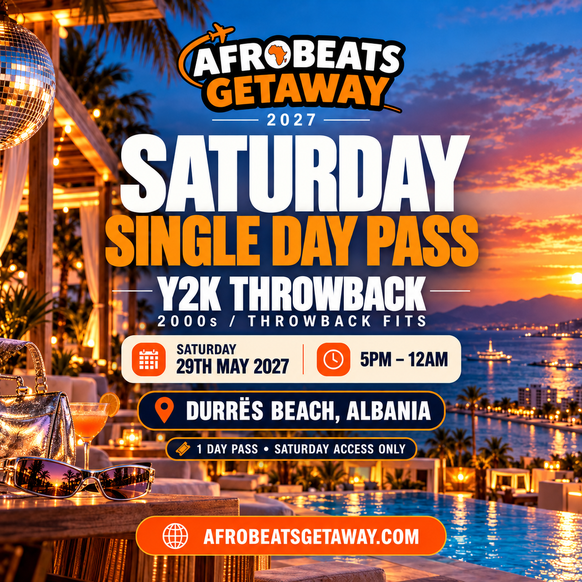 Afrobeats Getaway 2027 – Tickets